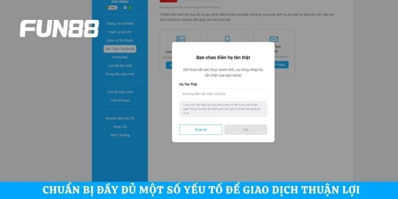 Chuẩn bị đầy đủ một số yếu tố để giao dịch thuận lợi