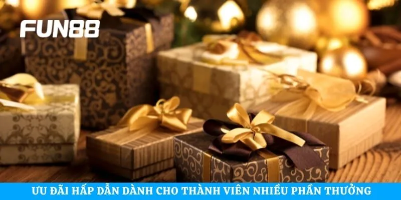 Ưu đãi hấp dẫn dành cho thành viên nhiều phần thưởng 